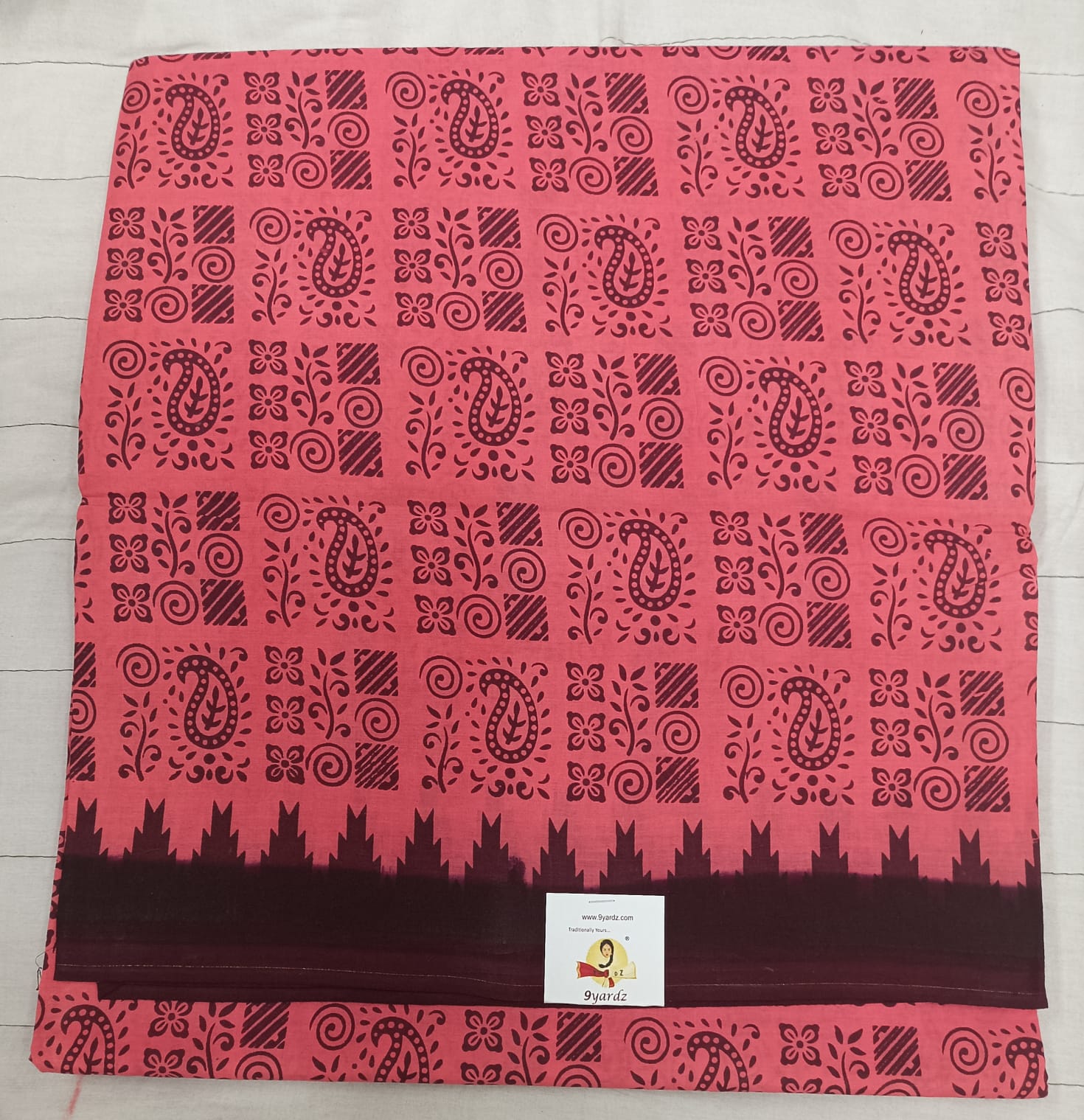 Sungudi cotton 6 yards