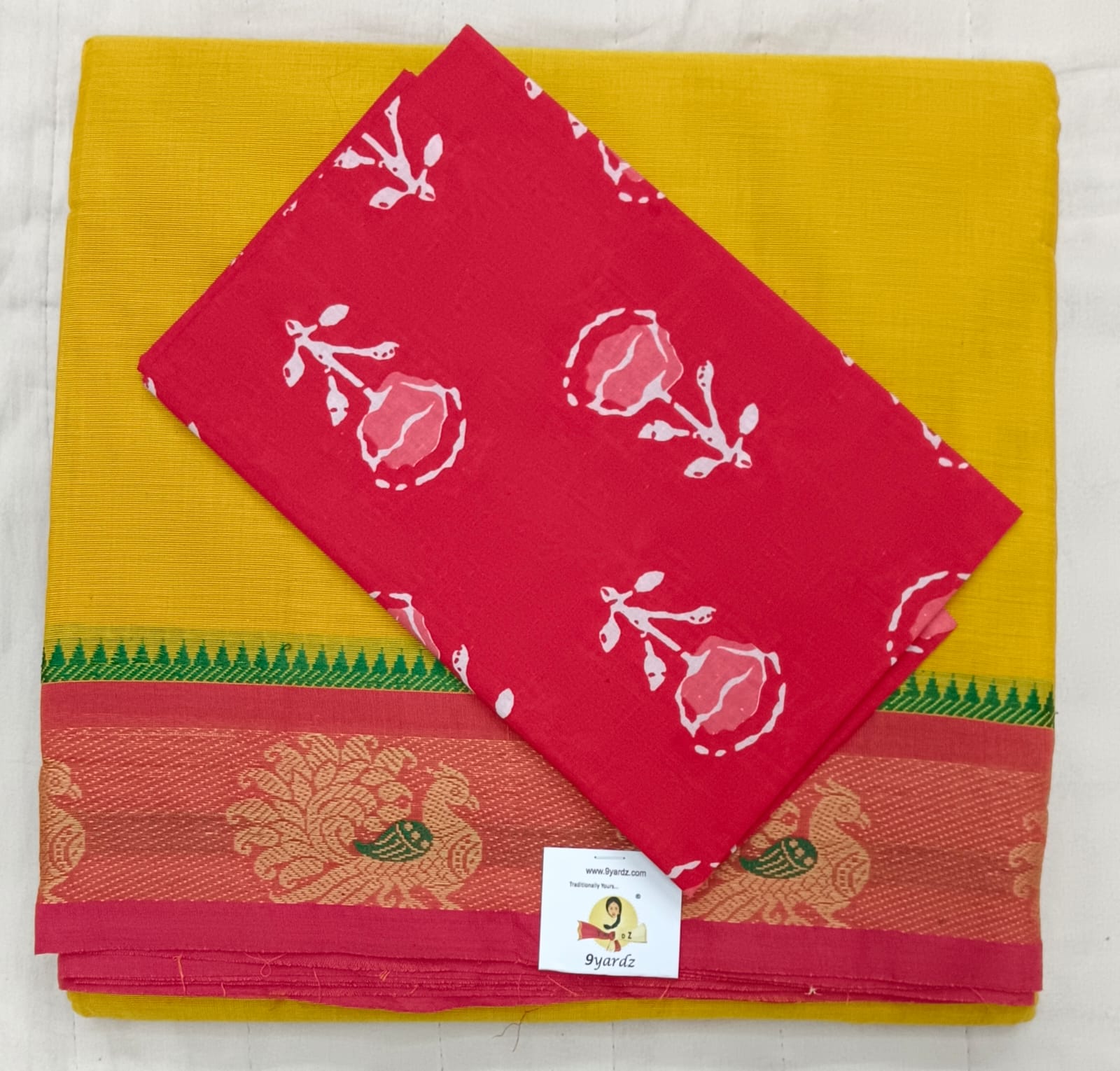 Arupukottai cotton 10 yards madisar