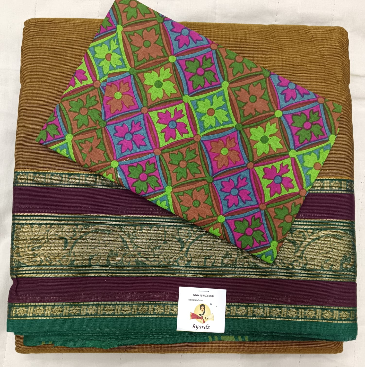 Arupukottai cotton 10 yards madisar