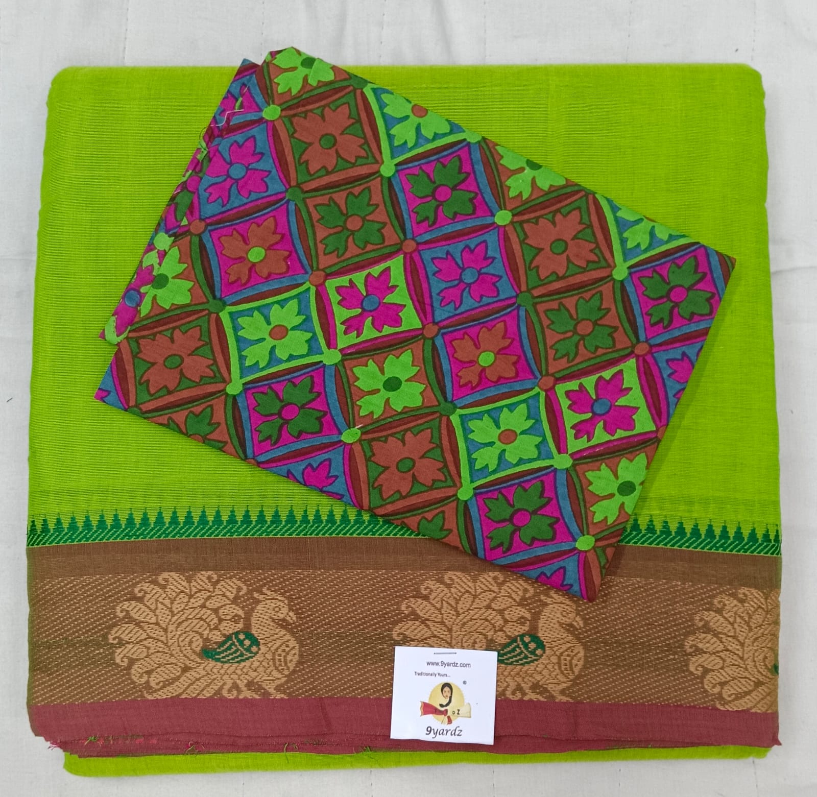 Arupukottai cotton 10 yards madisar