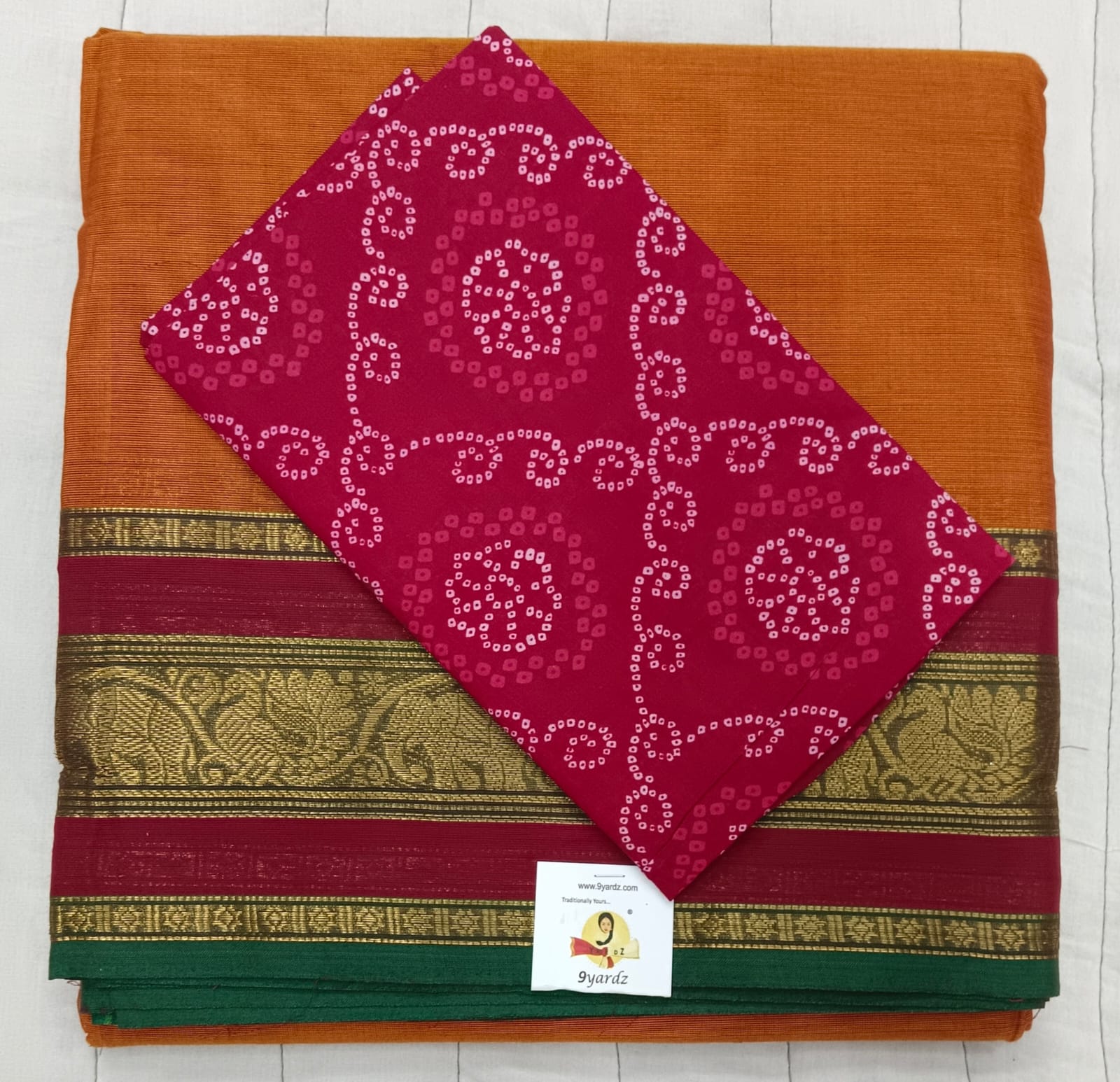 Arupukottai cotton 10 yards madisar