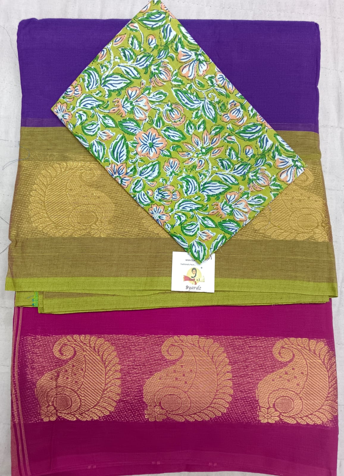 Arupukottai cotton 10 yards madisar
