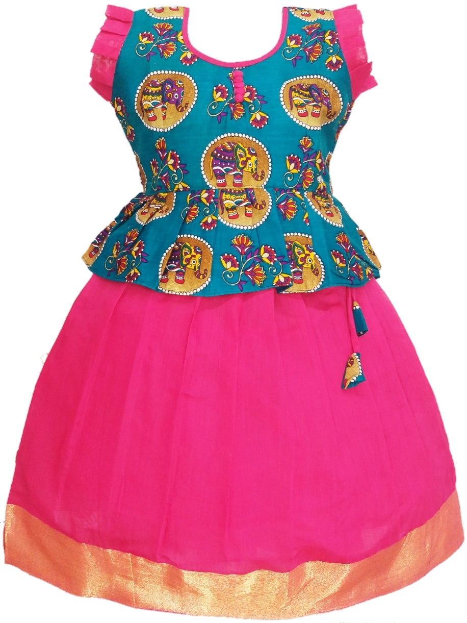 Kalamkari Pavadai