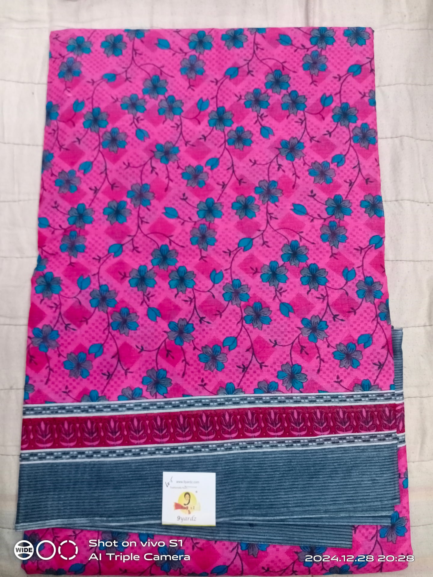 Erode cotton 10.5 yards madisar