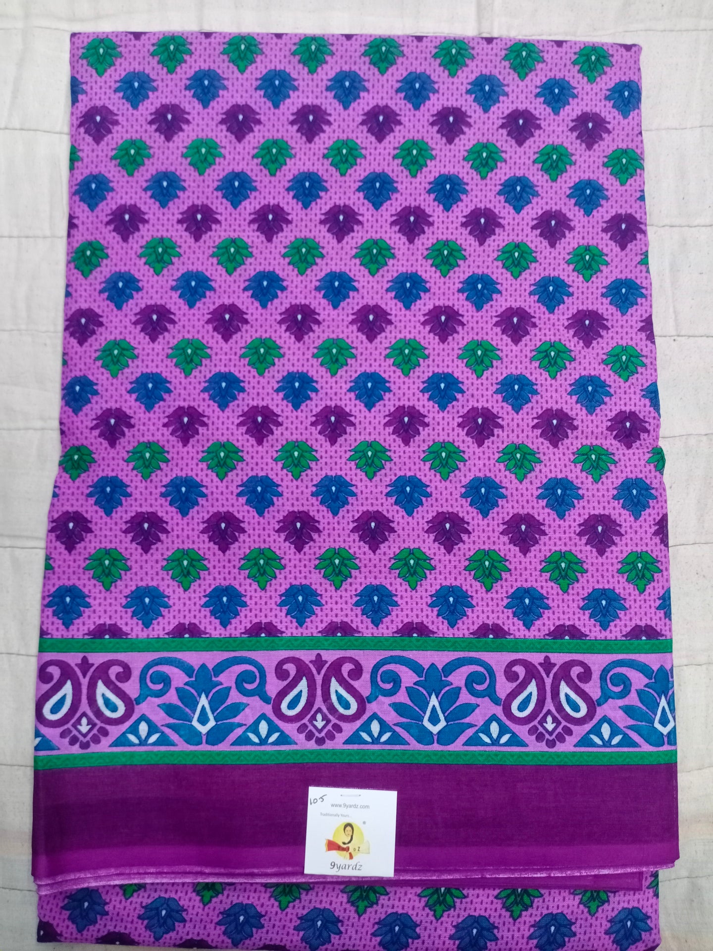 Erode cotton 10.5 yards madisar