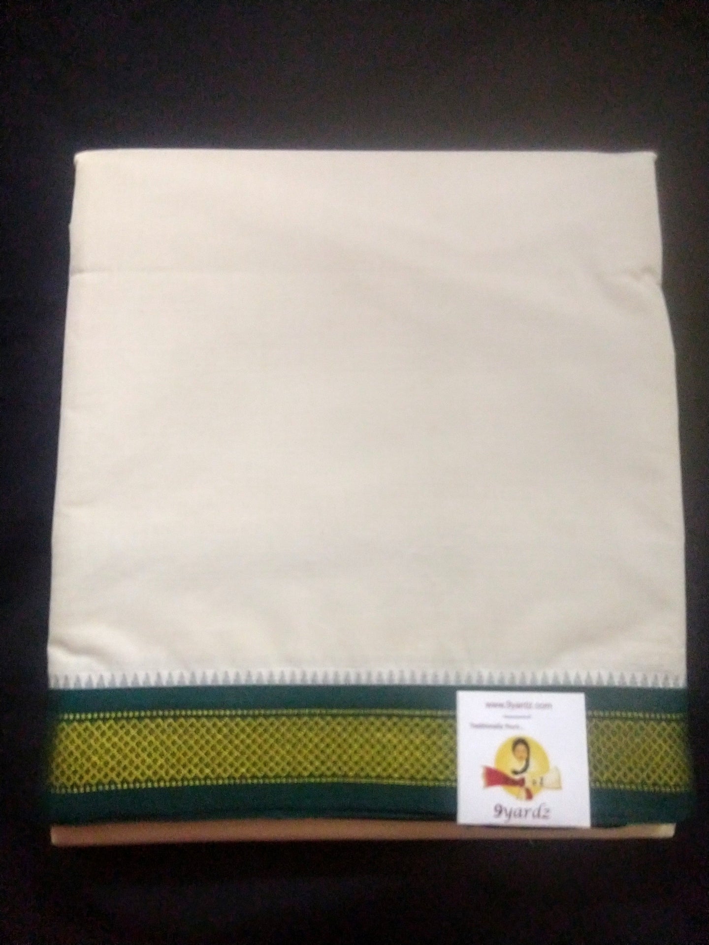 Pure cotton Muhurtham dhoti 10*6 5kann