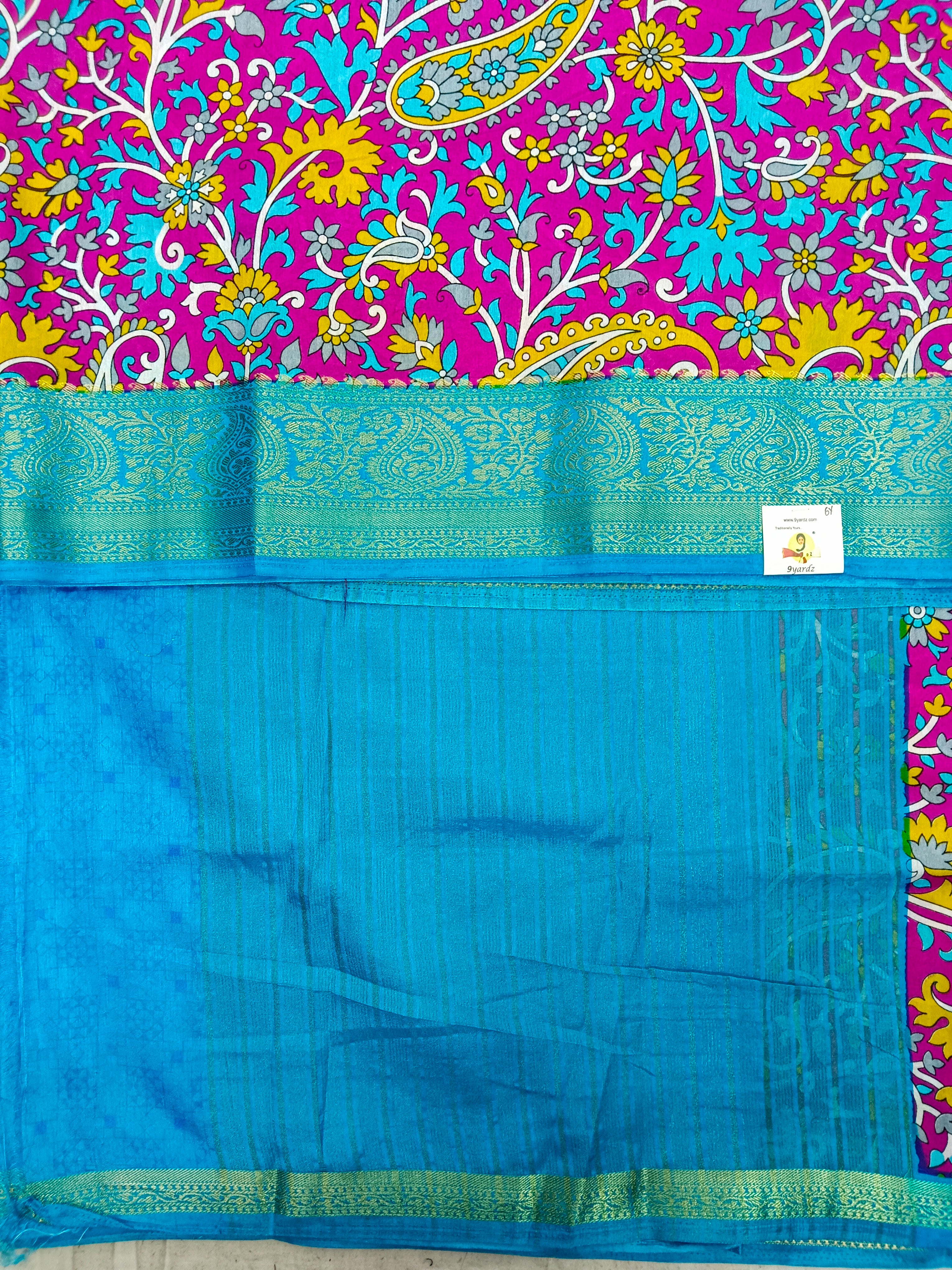 Printed Silk 6yards