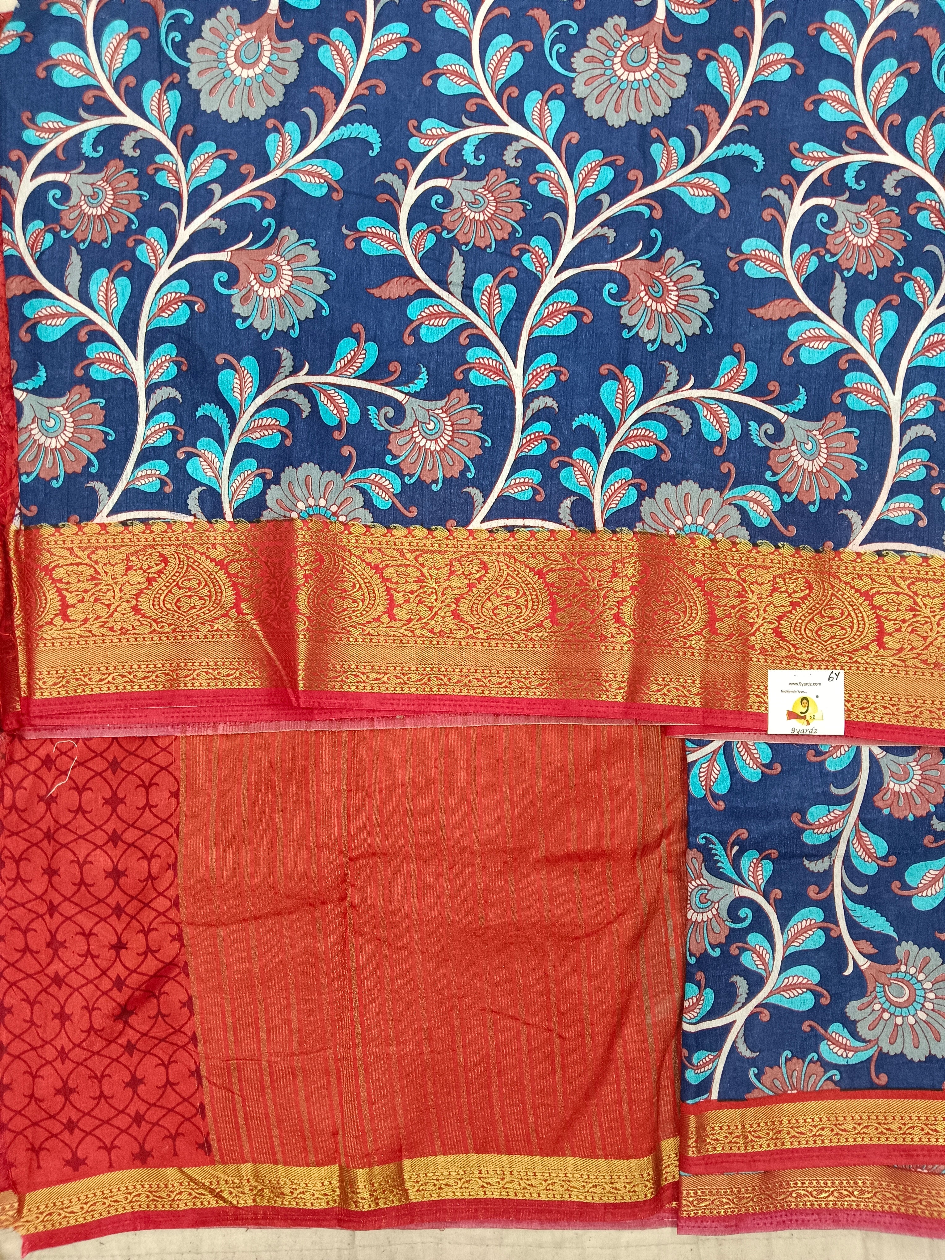Printed Silk 6yards