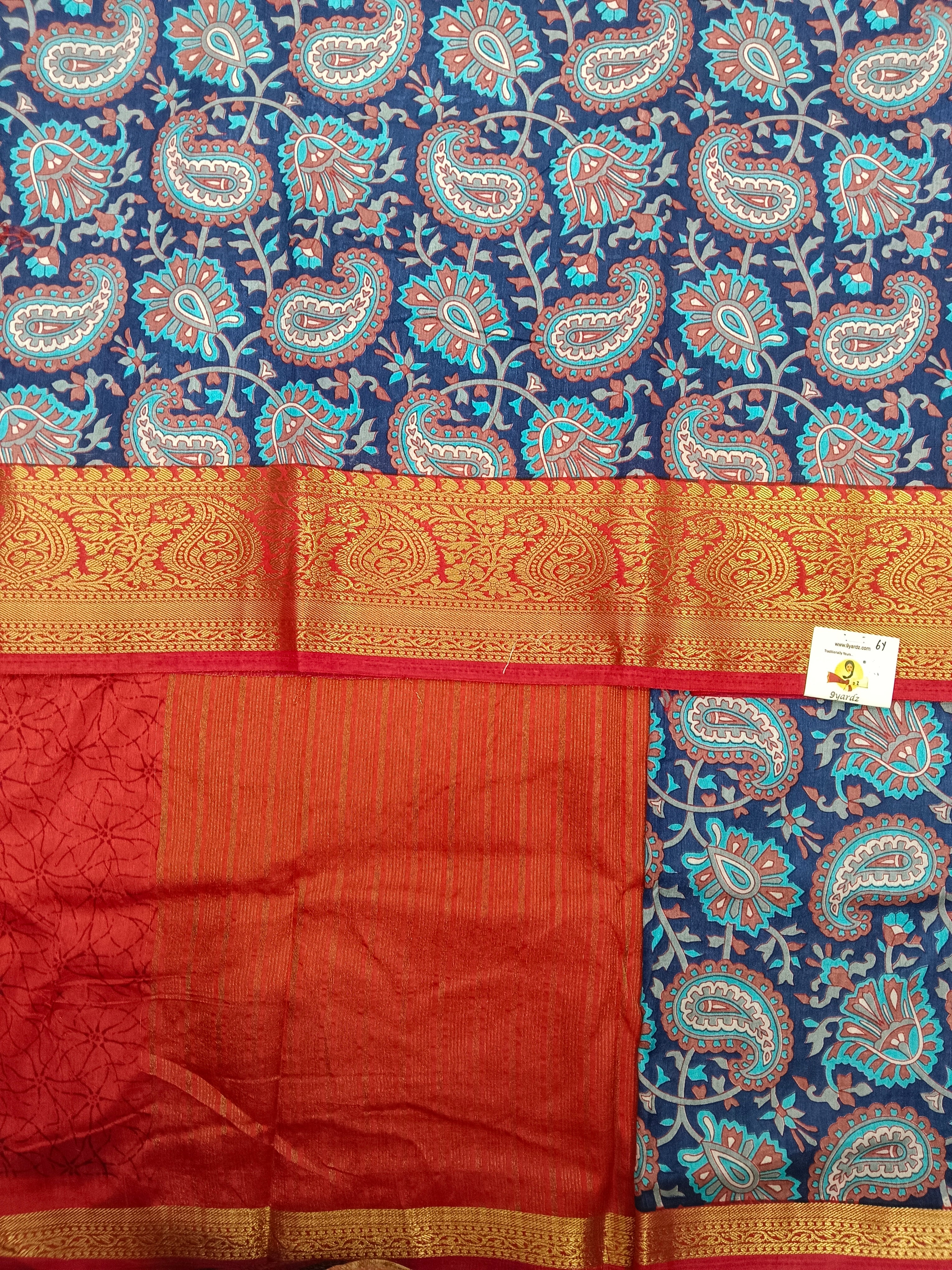 Printed Silk 6yards
