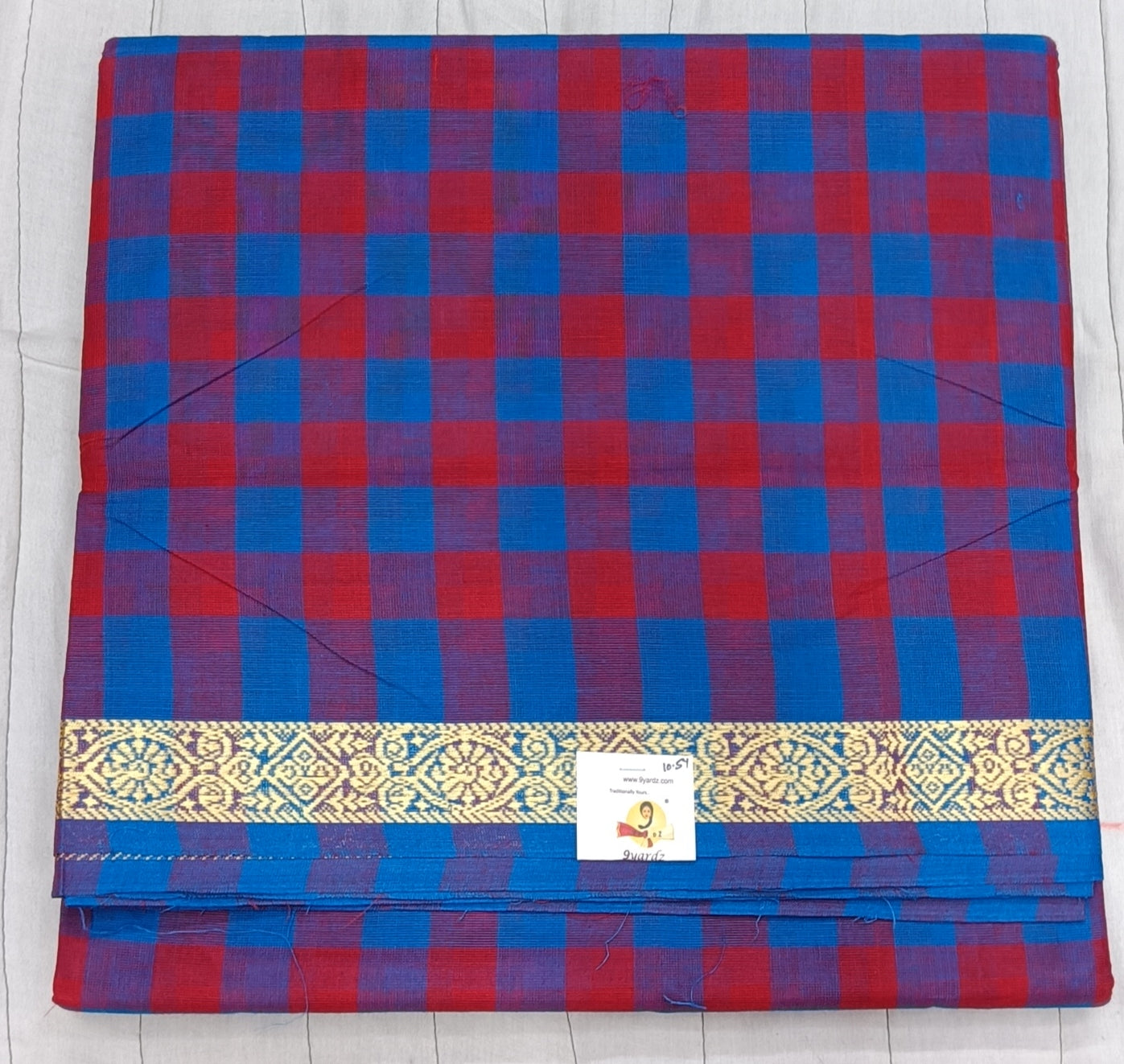 Chettinadu / Karaikudi cotton 10.5 yards madisar