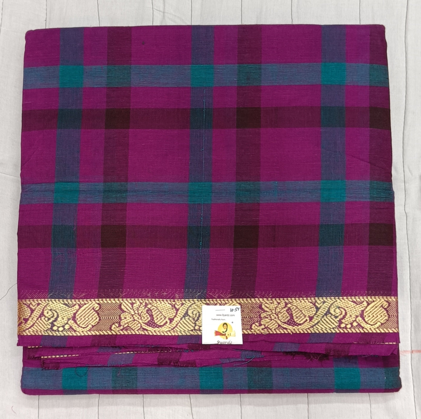 Chettinadu / Karaikudi cotton 10.5 yards madisar