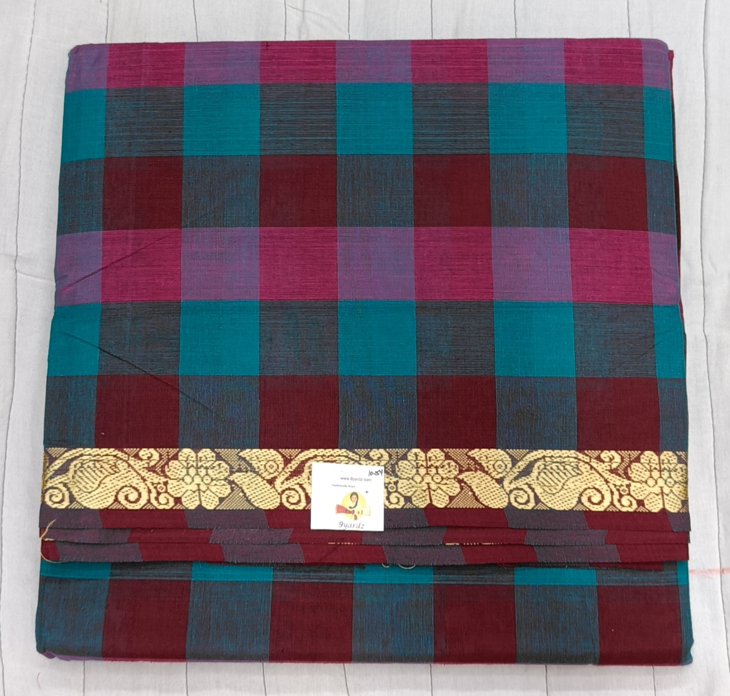 Chettinadu / Karaikudi cotton 10.5 yards madisar