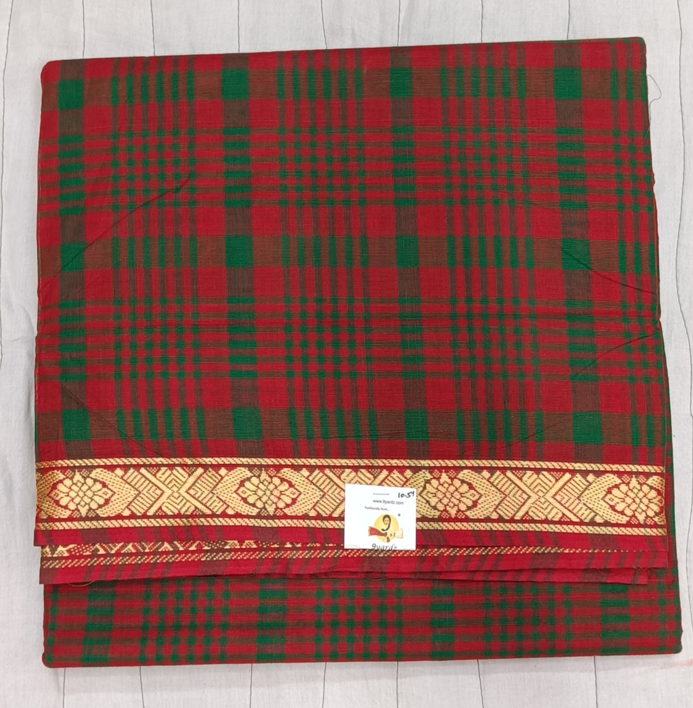 Chettinadu / Karaikudi cotton 10.5 yards madisar