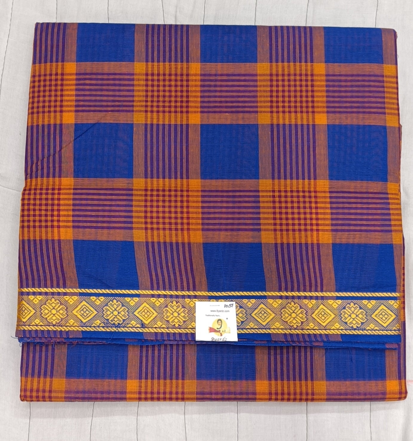 Chettinadu / Karaikudi cotton 10.5 yards madisar