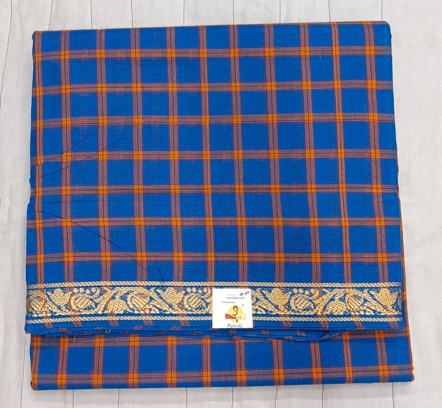 Chettinadu / Karaikudi cotton 10.5 yards madisar