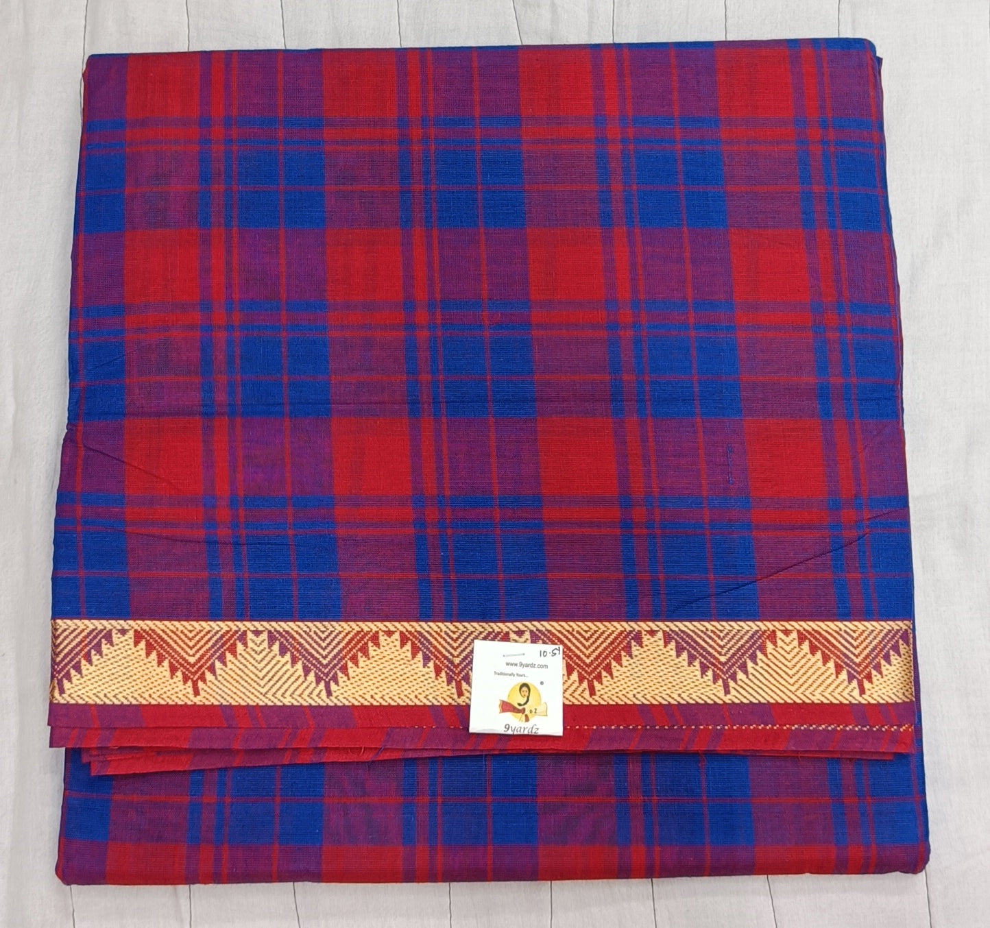 Chettinadu / Karaikudi cotton 10.5 yards madisar