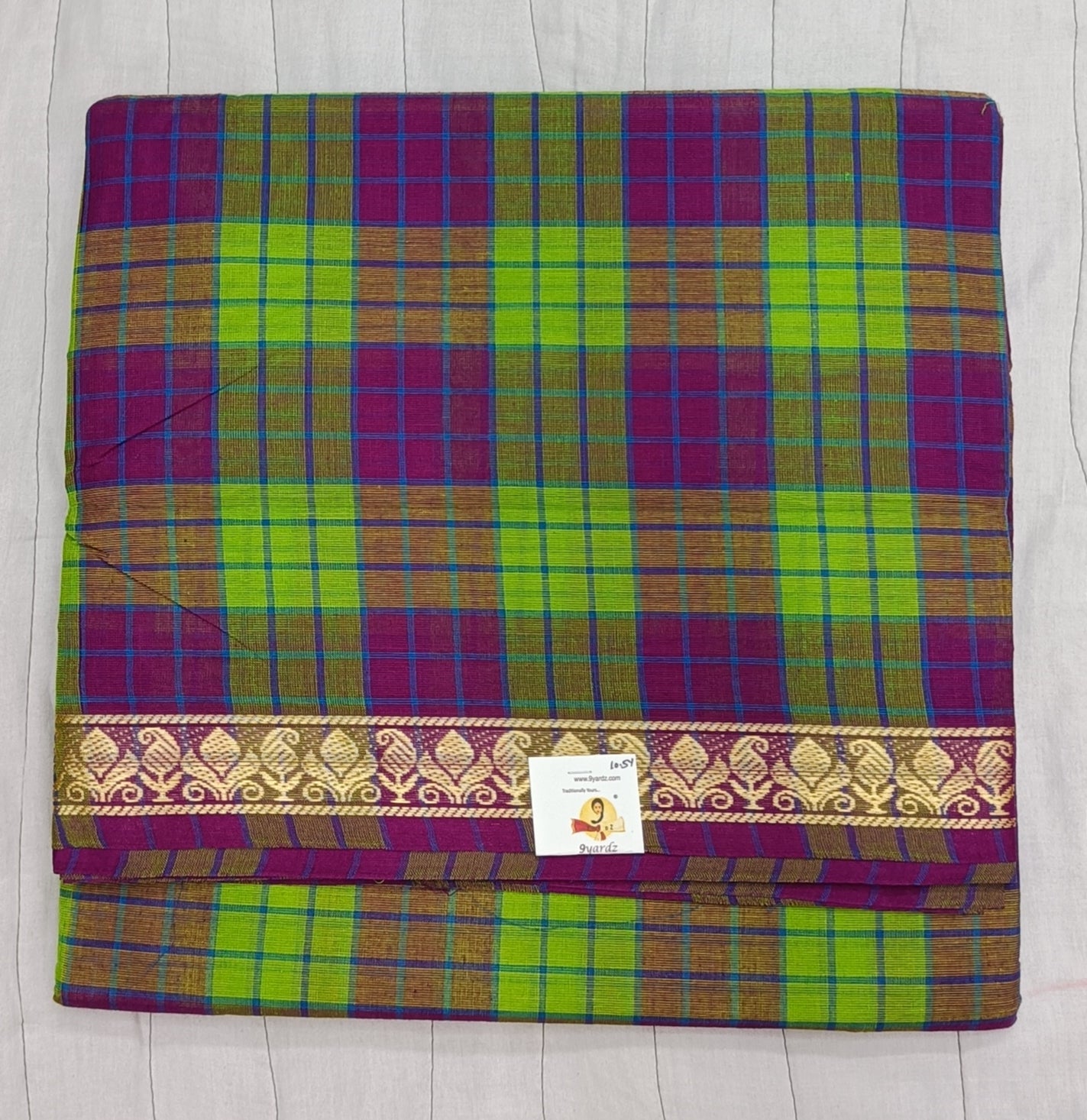Chettinadu / Karaikudi cotton 10.5 yards madisar