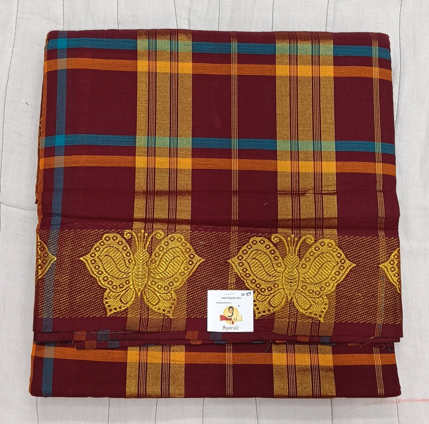 Chettinadu / Karaikudi cotton 10.5 yards madisar