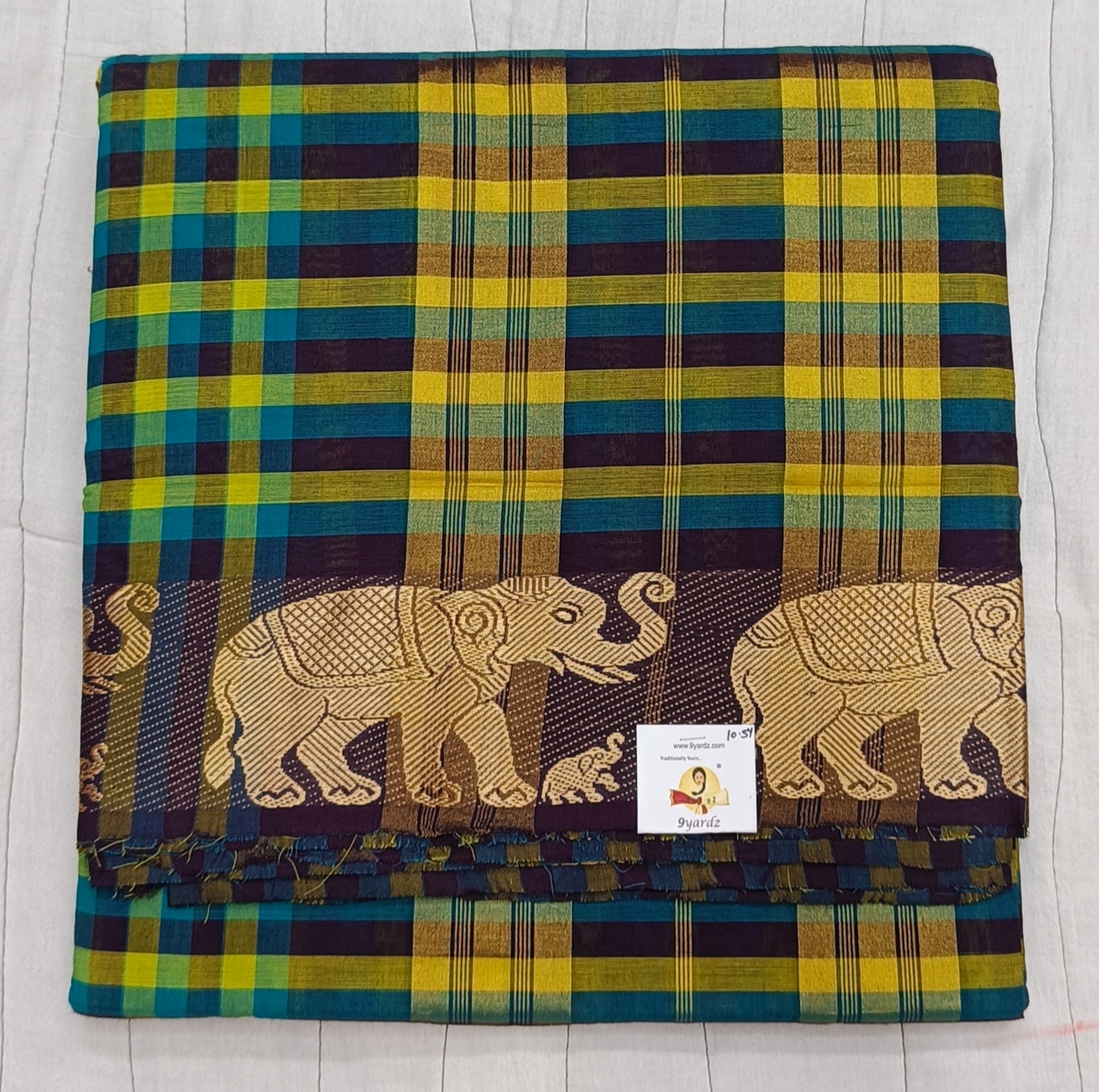 Chettinadu / Karaikudi cotton 10.5 yards madisar