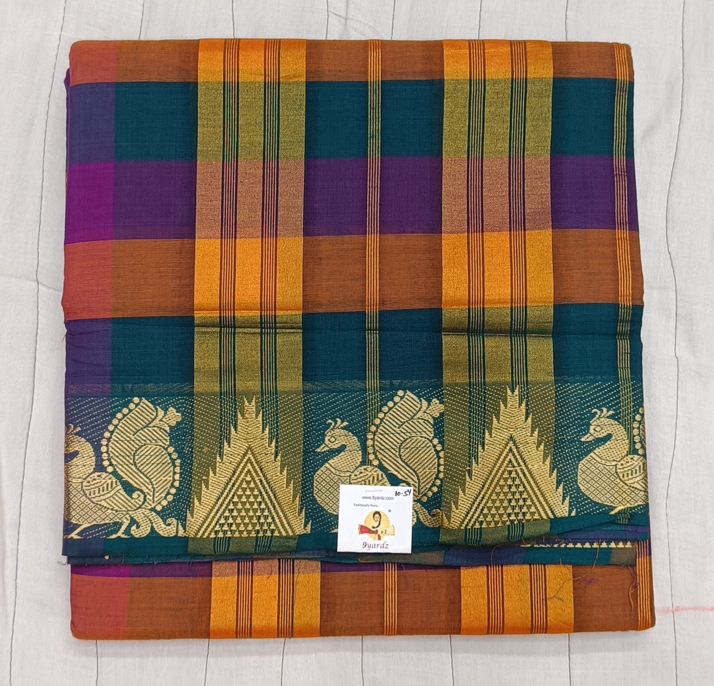 Chettinadu / Karaikudi cotton 10.5 yards madisar