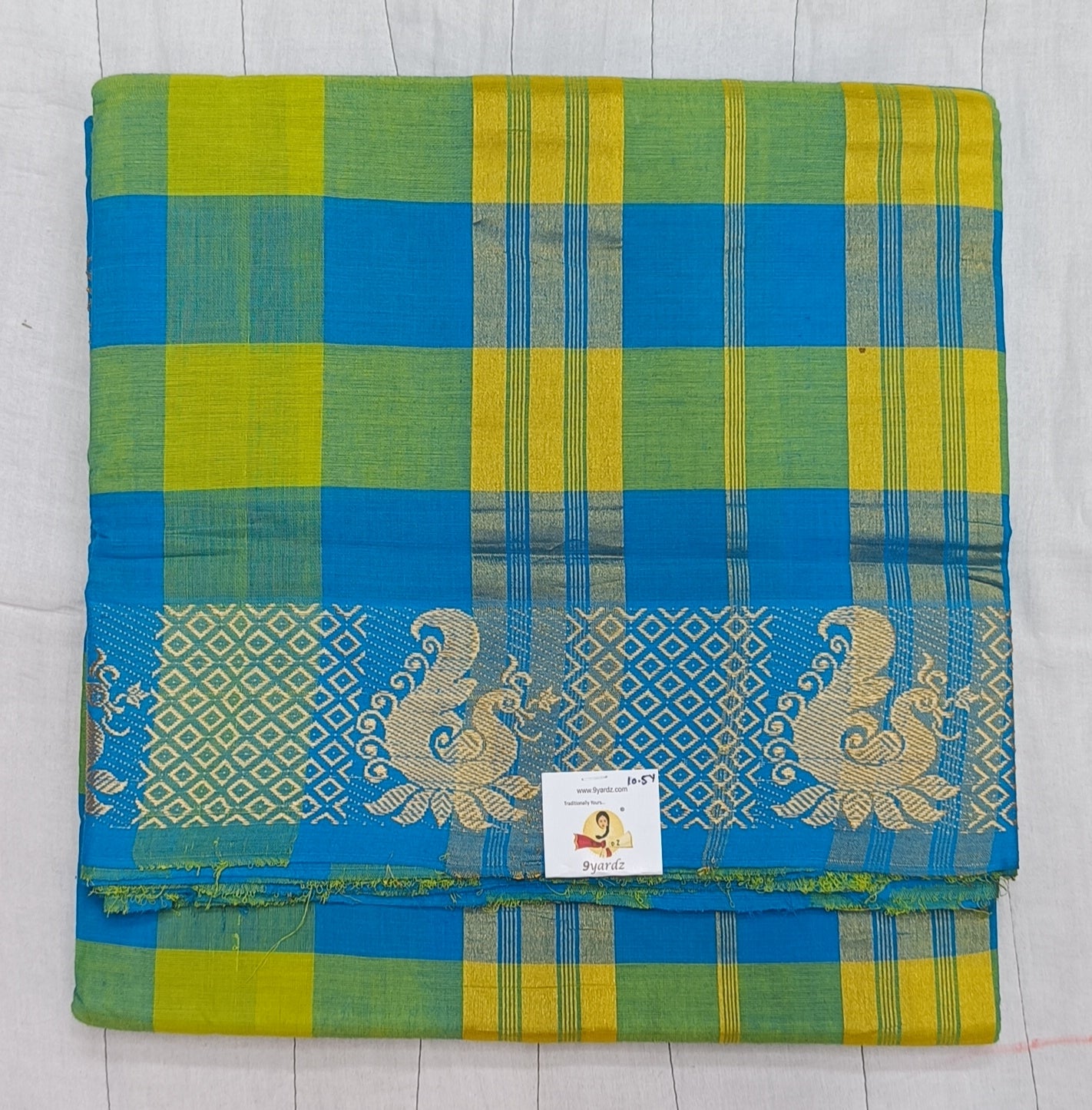 Chettinadu / Karaikudi cotton 10.5 yards madisar
