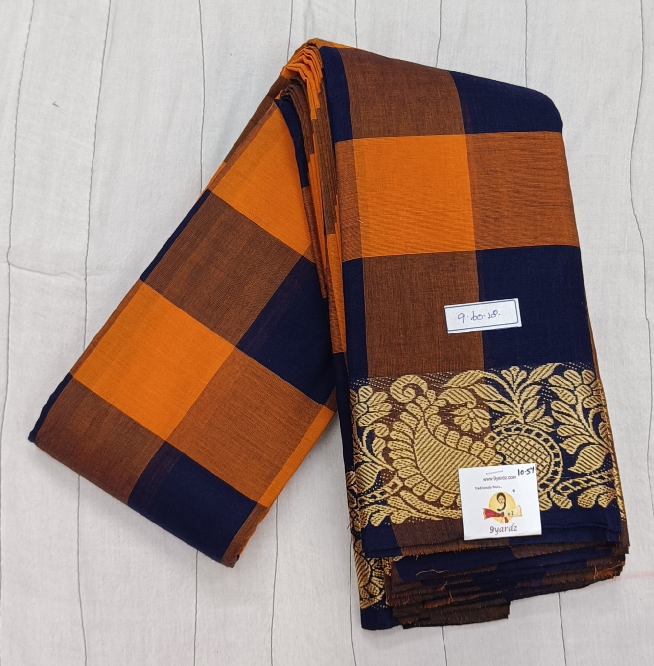 Chettinadu / Karaikudi cotton 10.5 yards madisar