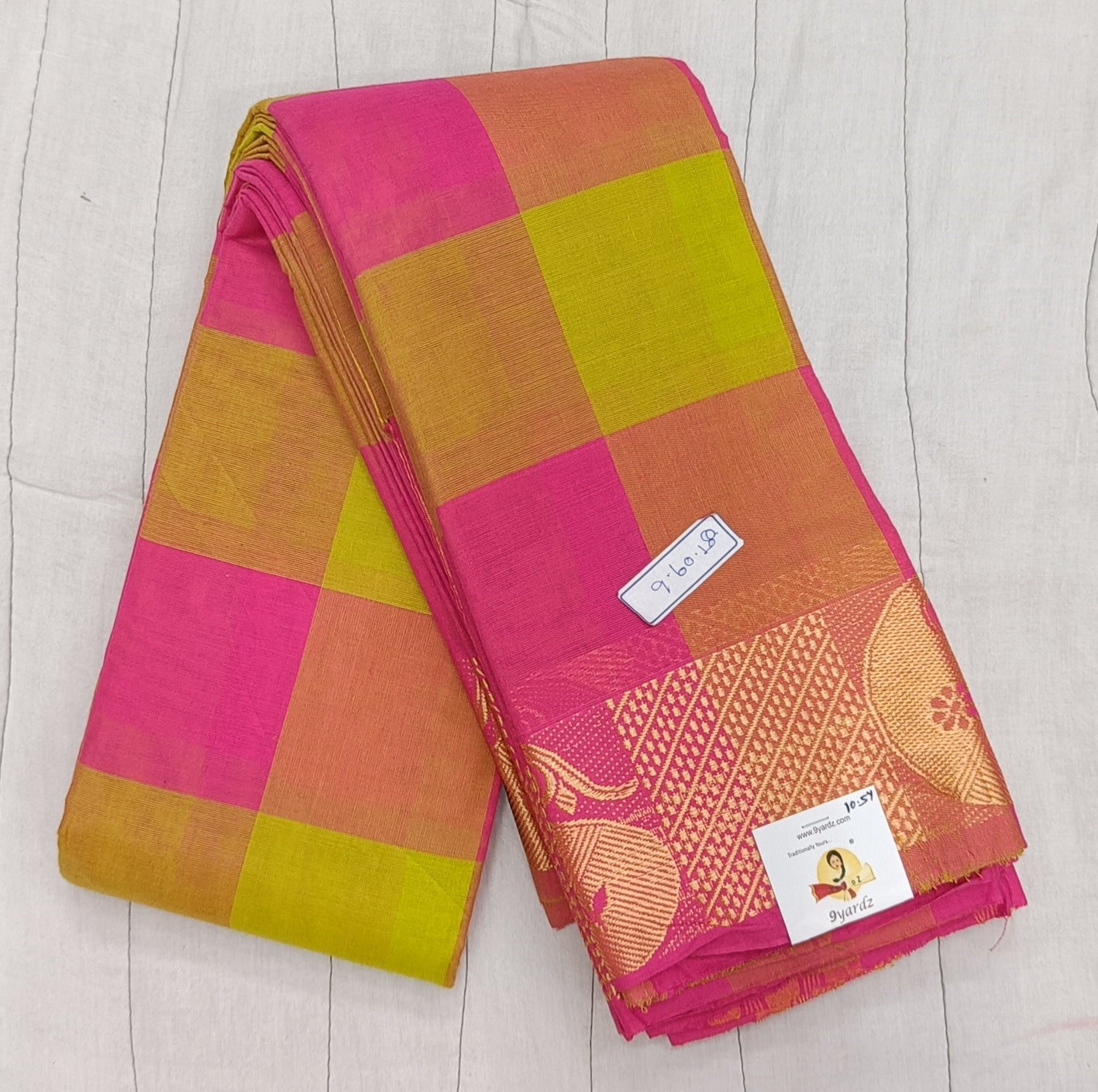 Chettinadu / Karaikudi cotton 10.5 yards madisar