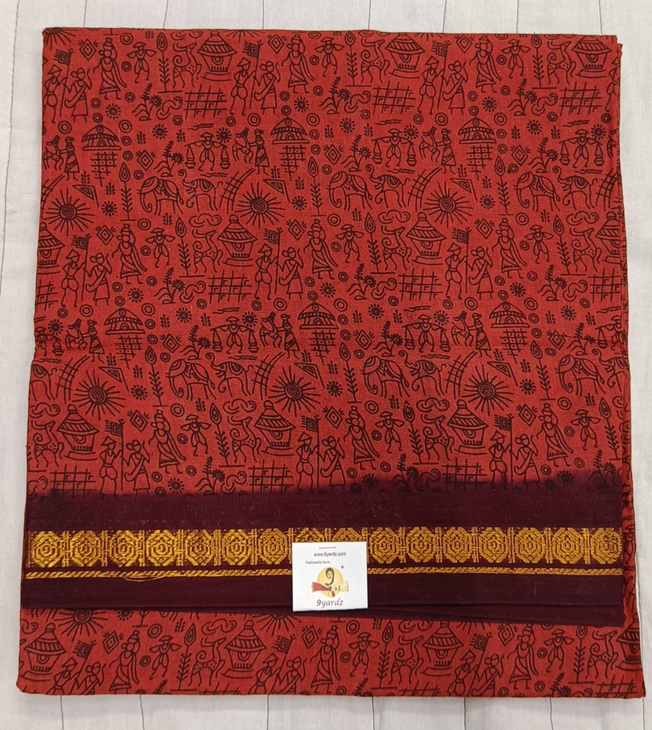 Sungudi cotton 6 yards