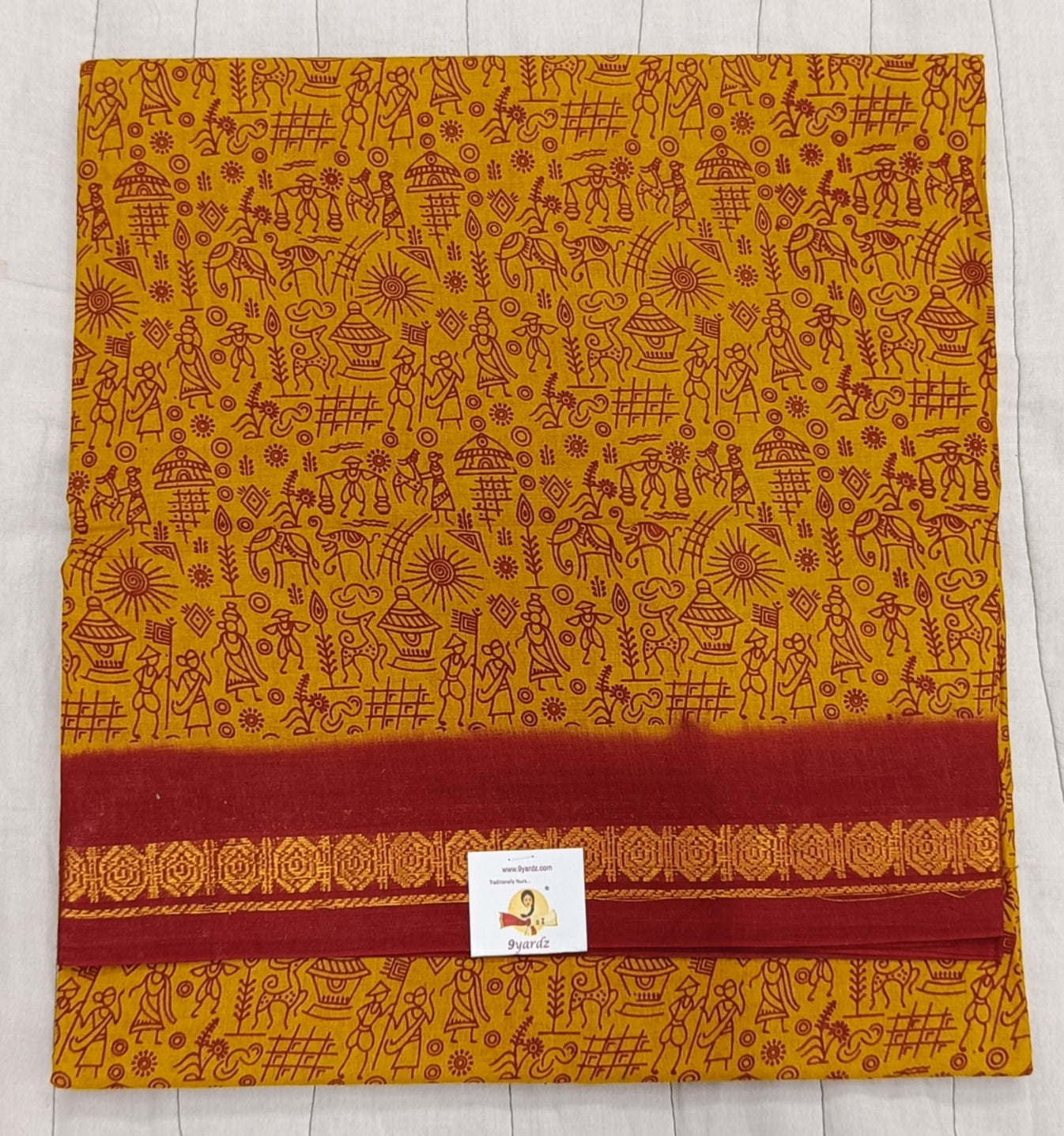 Sungudi cotton 6 yards