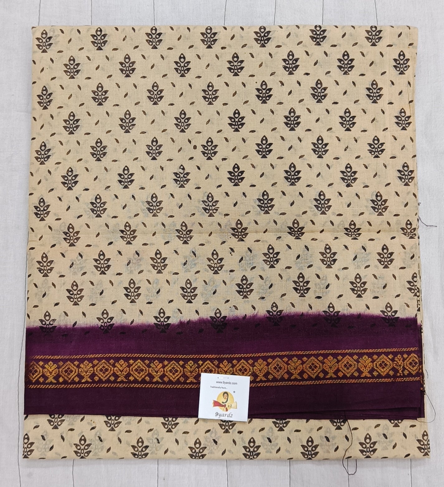Sungudi cotton 6 yards