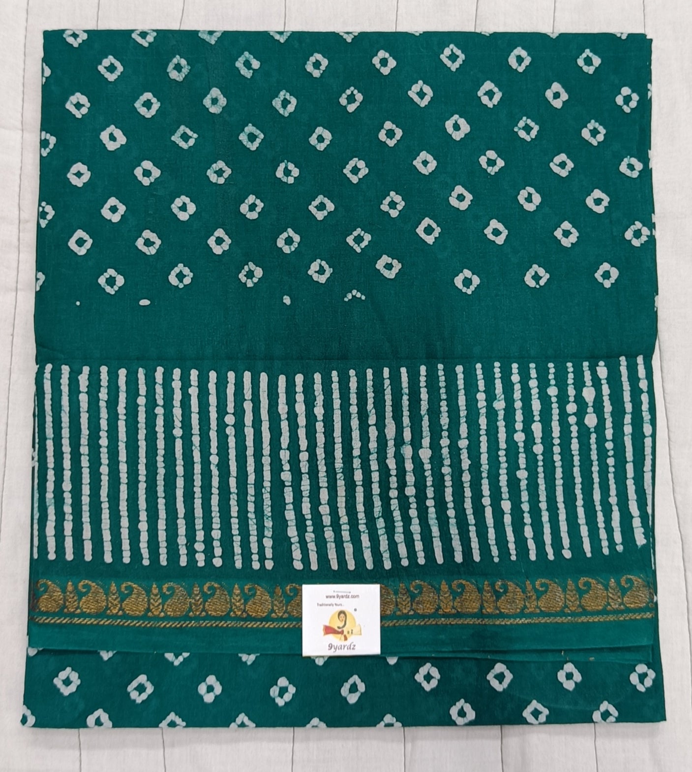 Sungudi cotton 6 yards