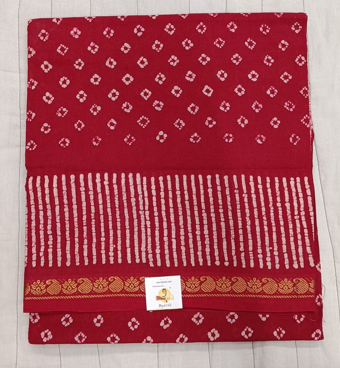Sungudi cotton 6 yards