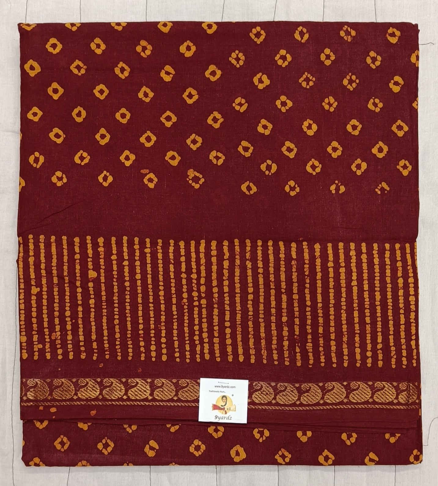 Sungudi cotton 6 yards