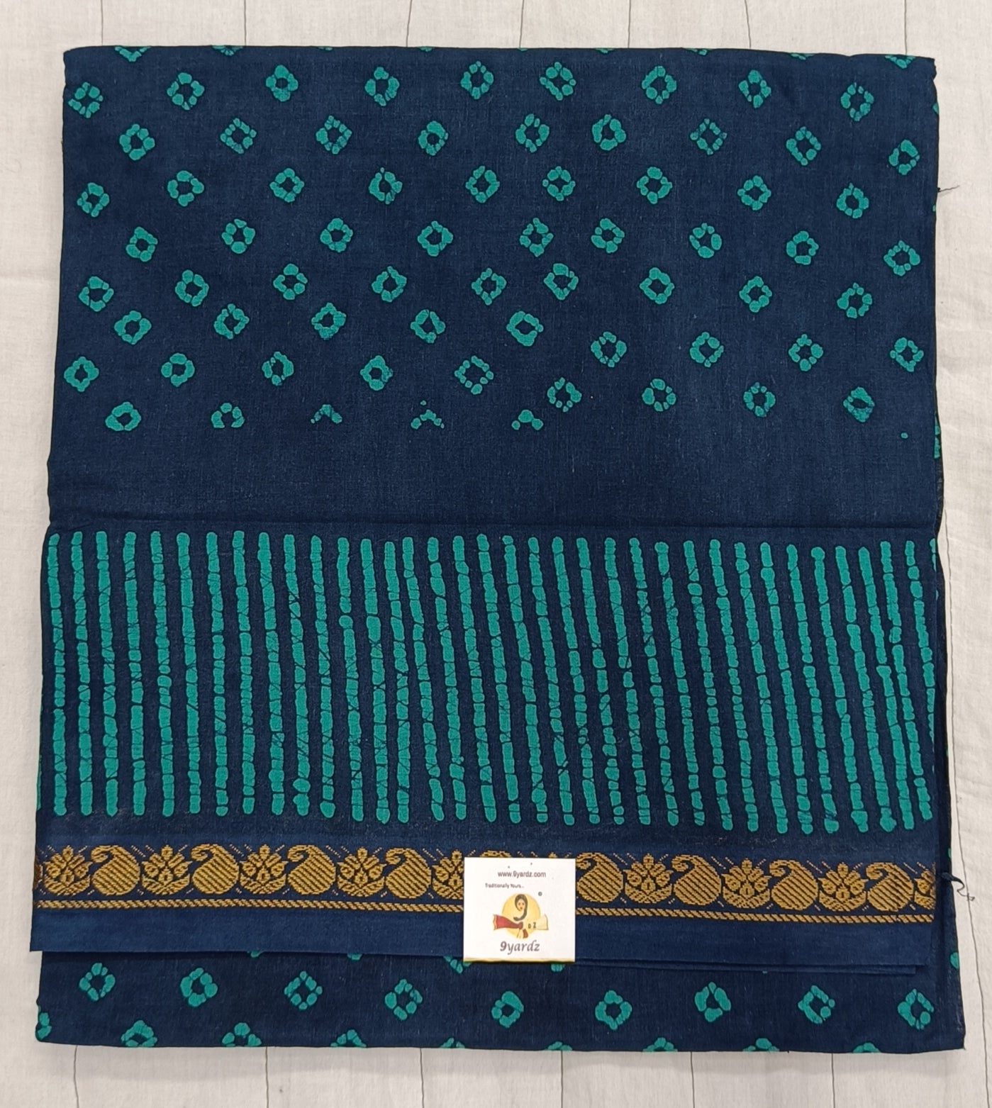 Sungudi cotton 6 yards