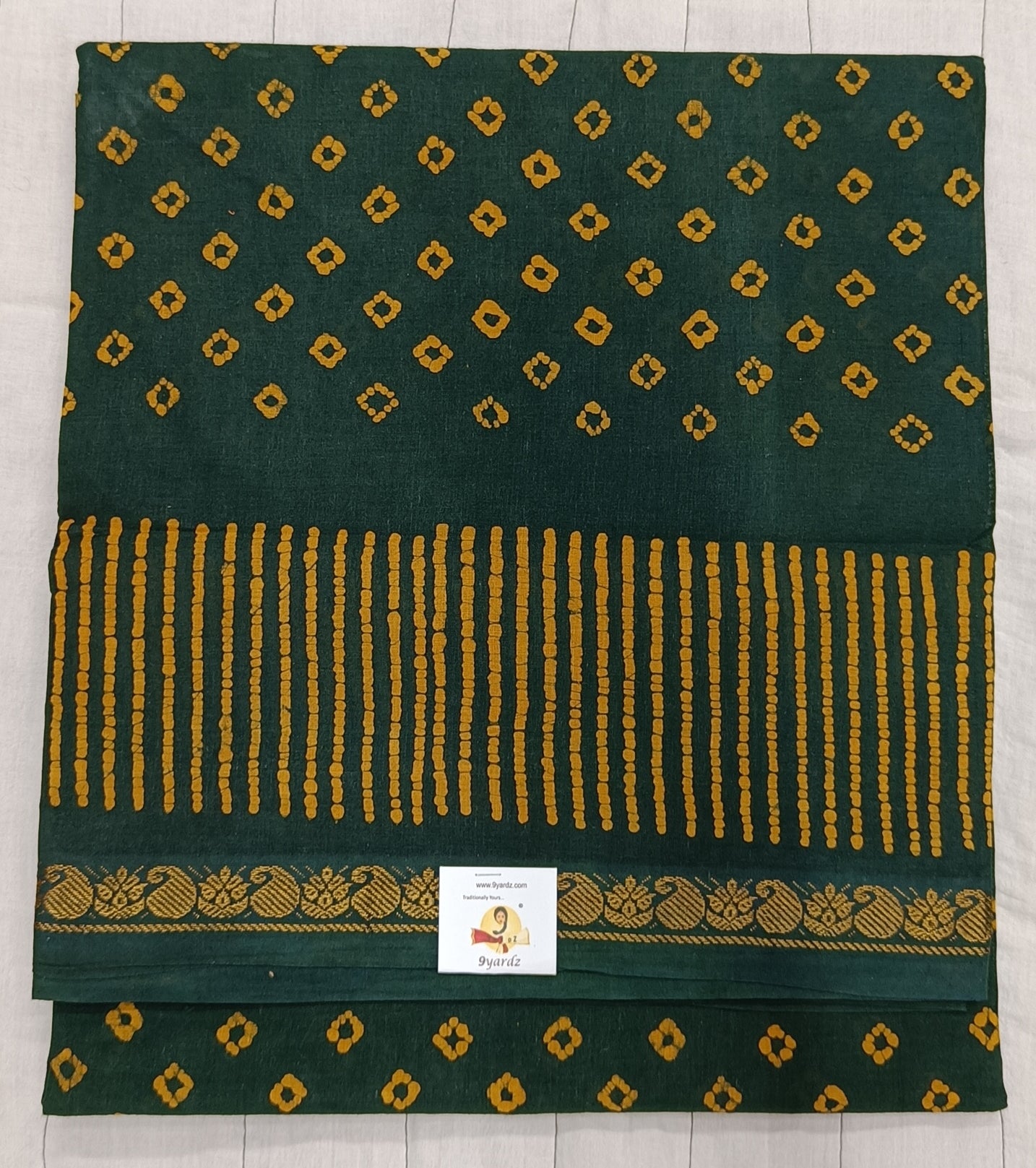 Sungudi cotton 6 yards