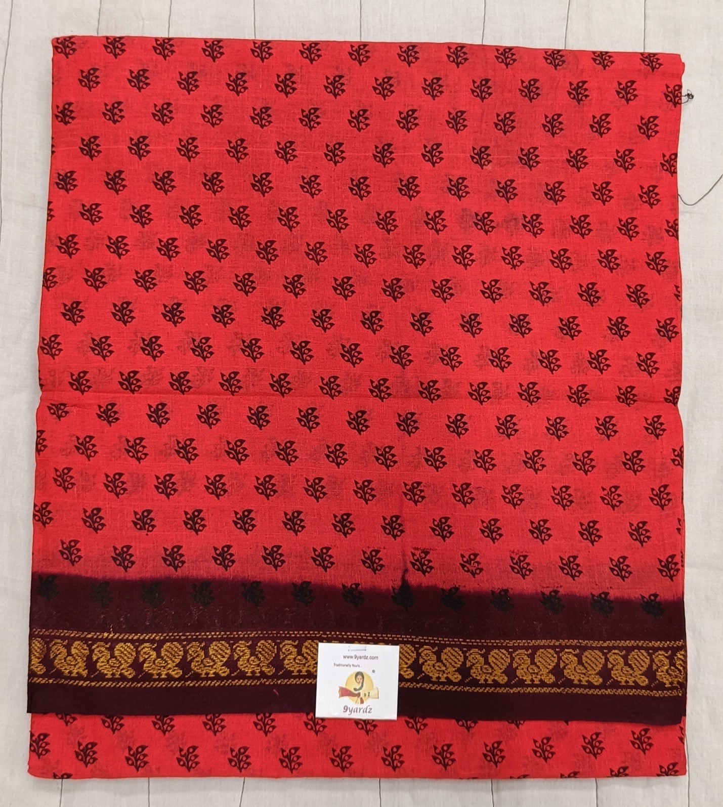 Sungudi cotton 6 yards