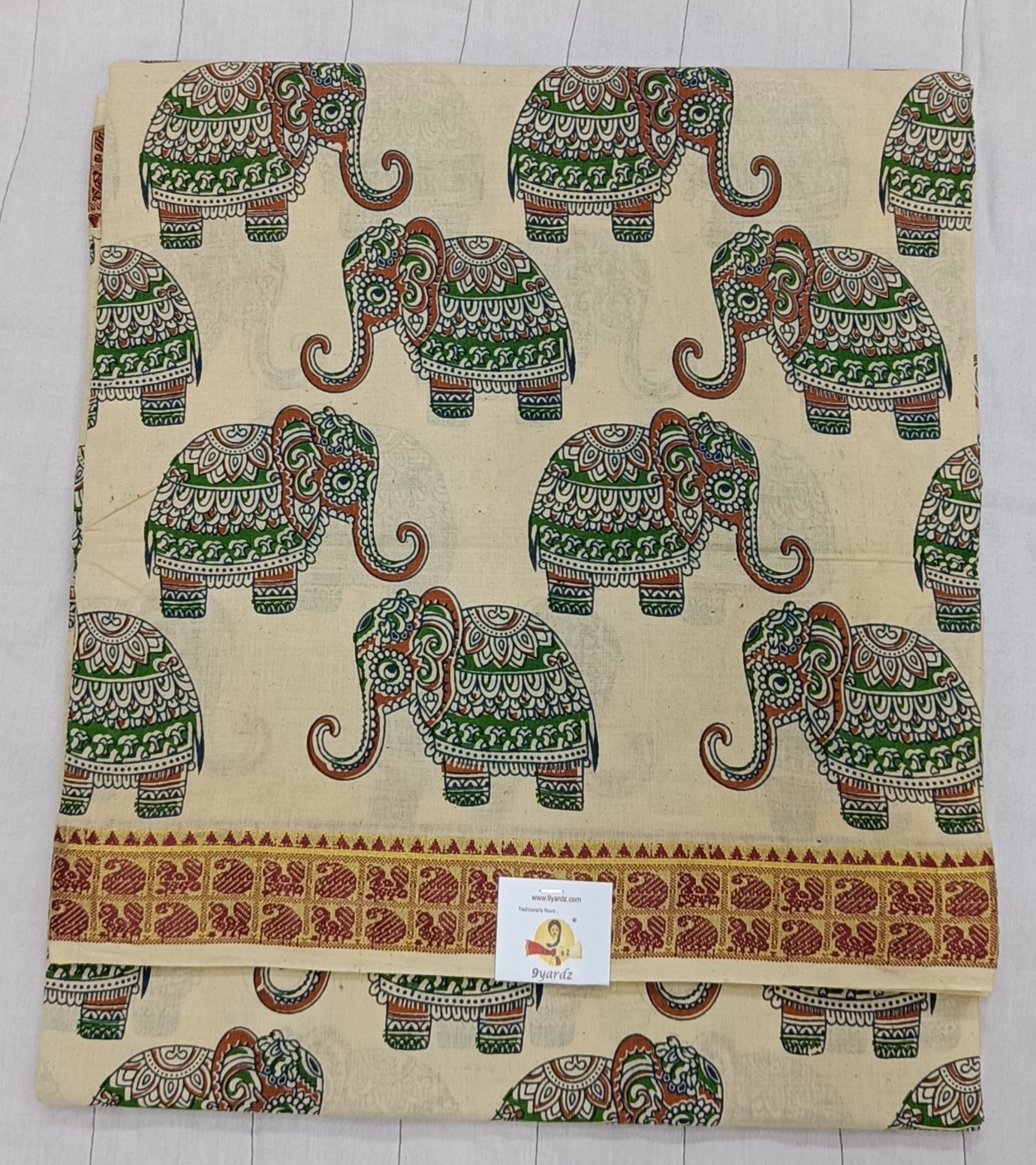 Sungudi cotton 6 yards