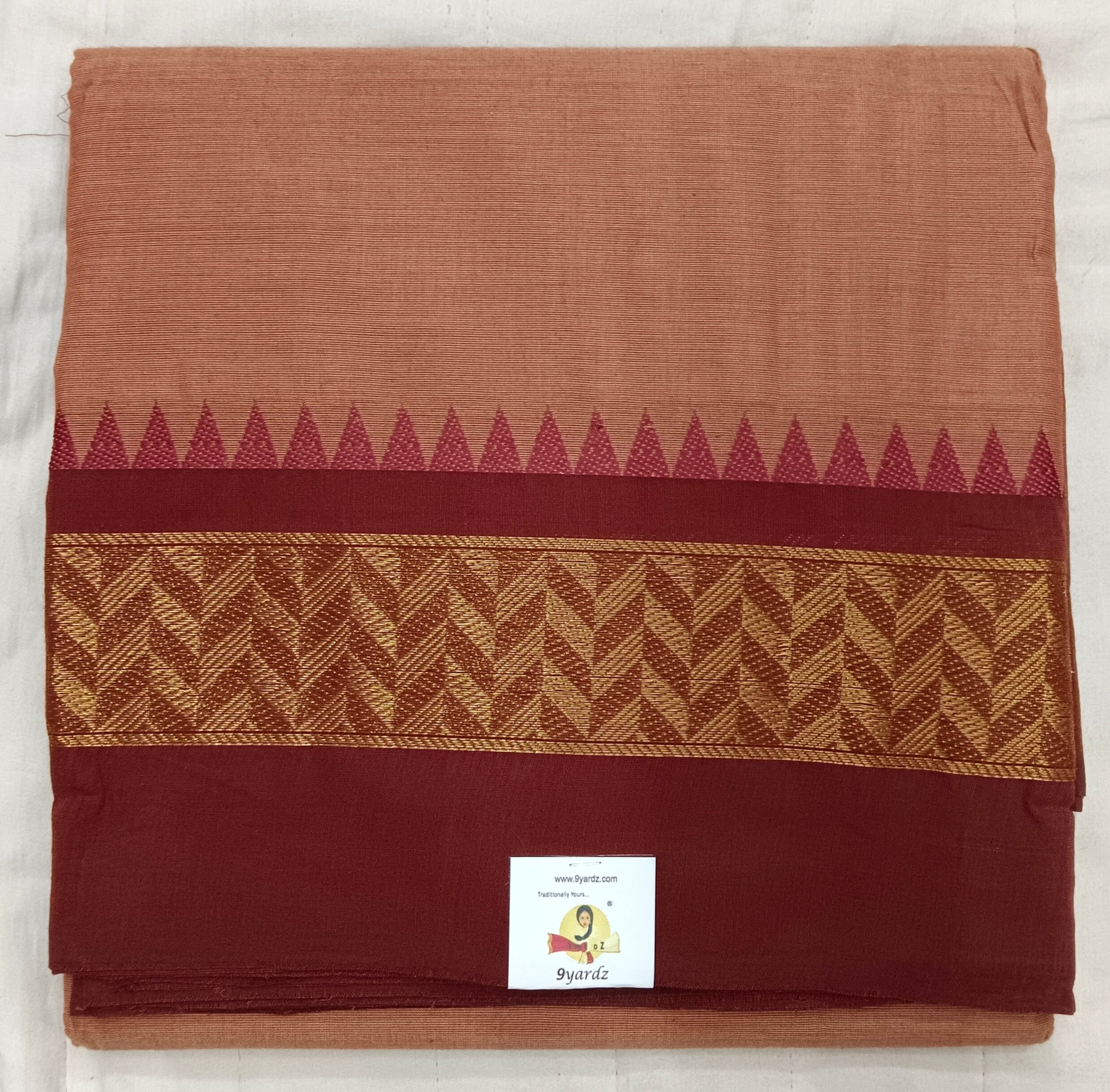 Arupukottai cotton 10 yards madisar