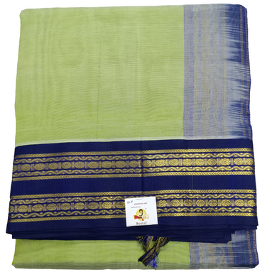 Pure silk cotton Korvai 12yardz