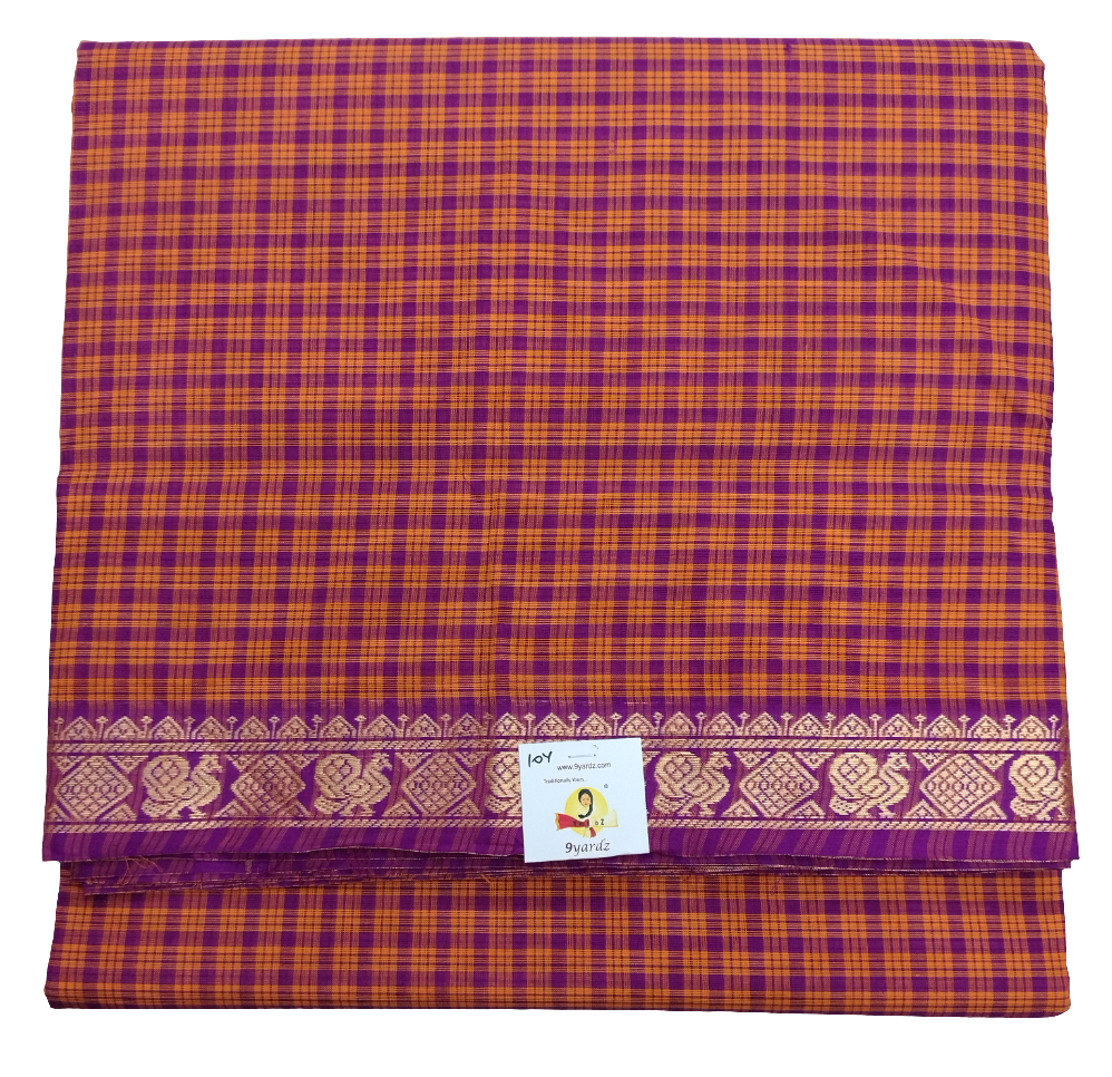 Chettinadu / Karaikudi cotton 10 yards madisar