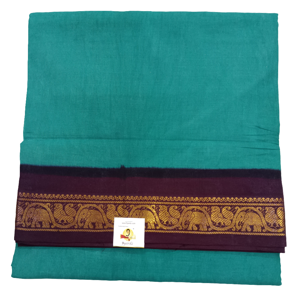 Sungudi cotton 9.5 yards madisar