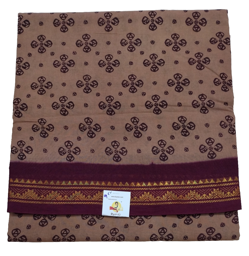 Sungudi cotton 9.5 yards madisar