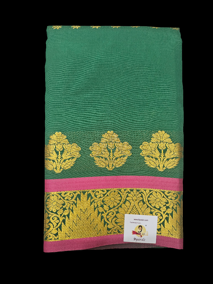 Pattu Pavaadai Art silk 44"