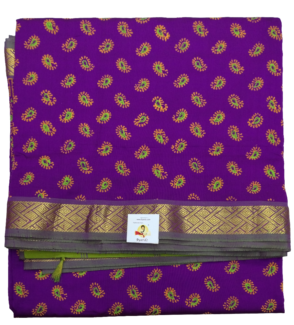 Semi Silk cotton printed Madisar