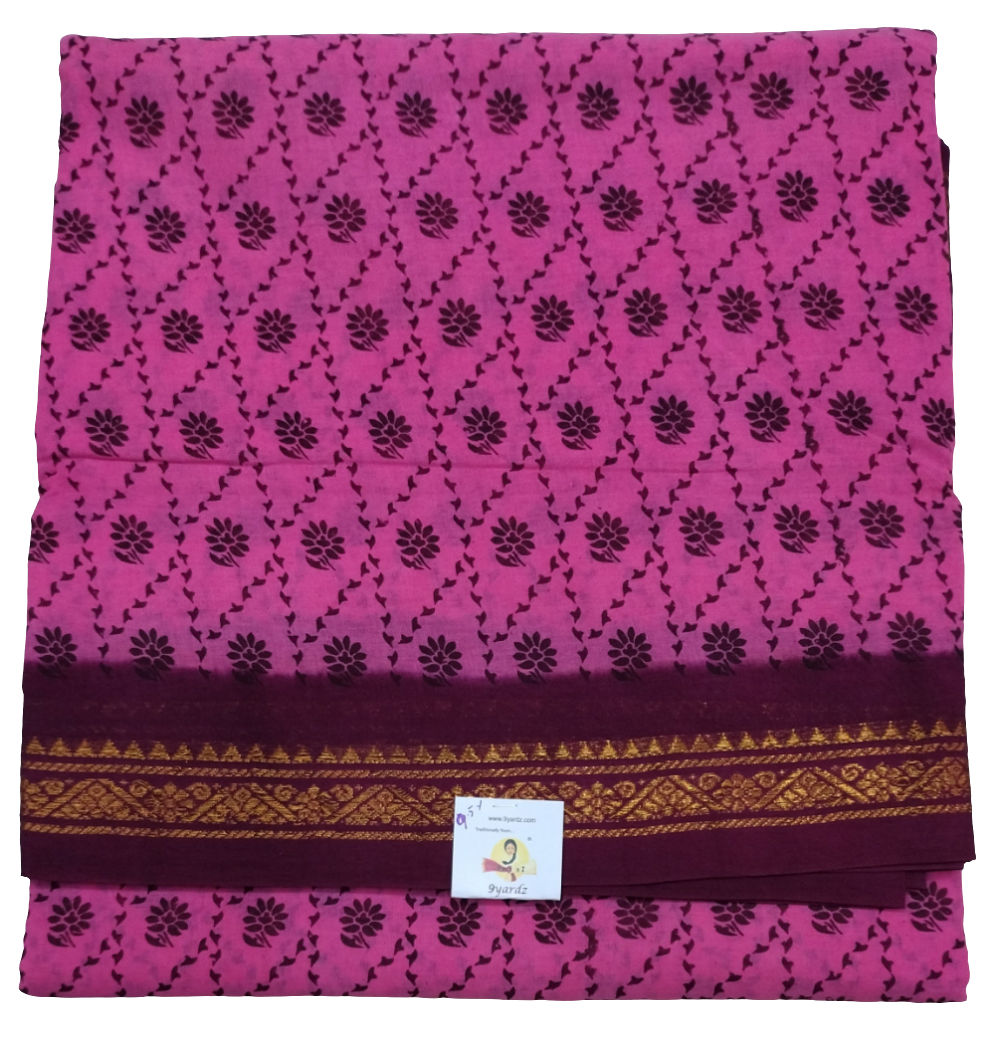 Sungudi cotton 9.5 yards madisar