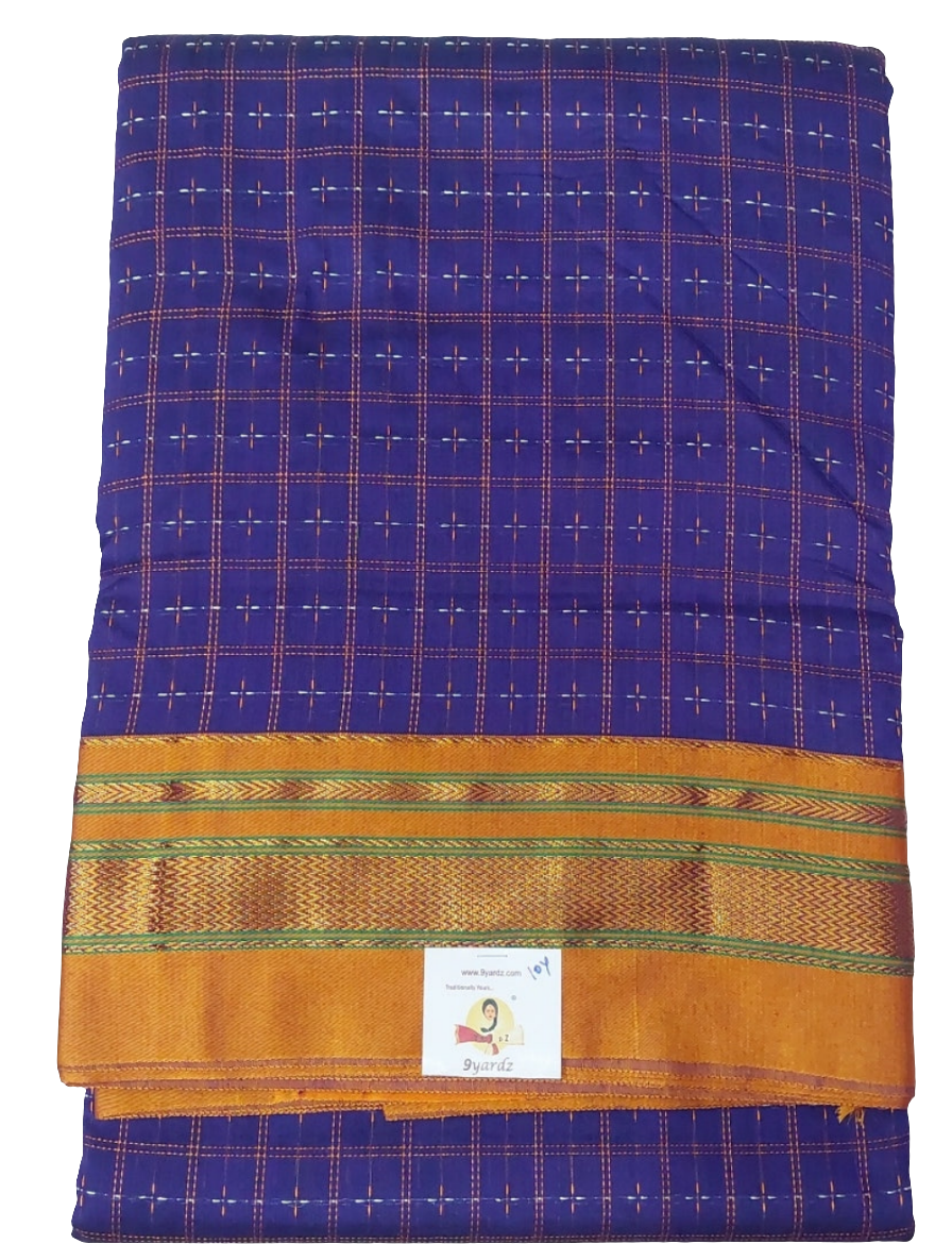 Ikkal embossed sarees madisar 10yardz