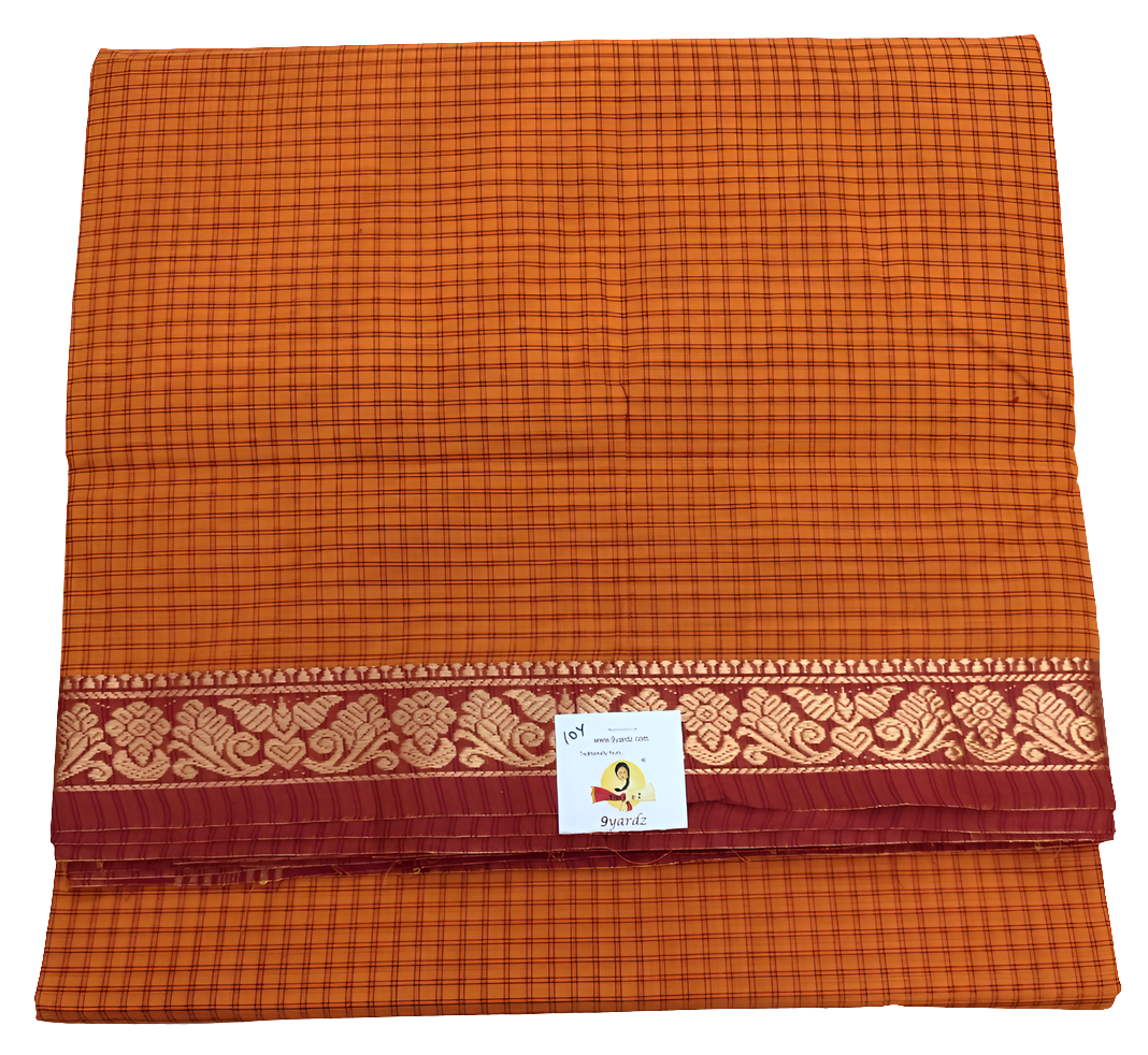 Chettinadu / Karaikudi cotton 10 yards madisar