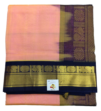 Pure silk cotton -Korvai 10yards madisar