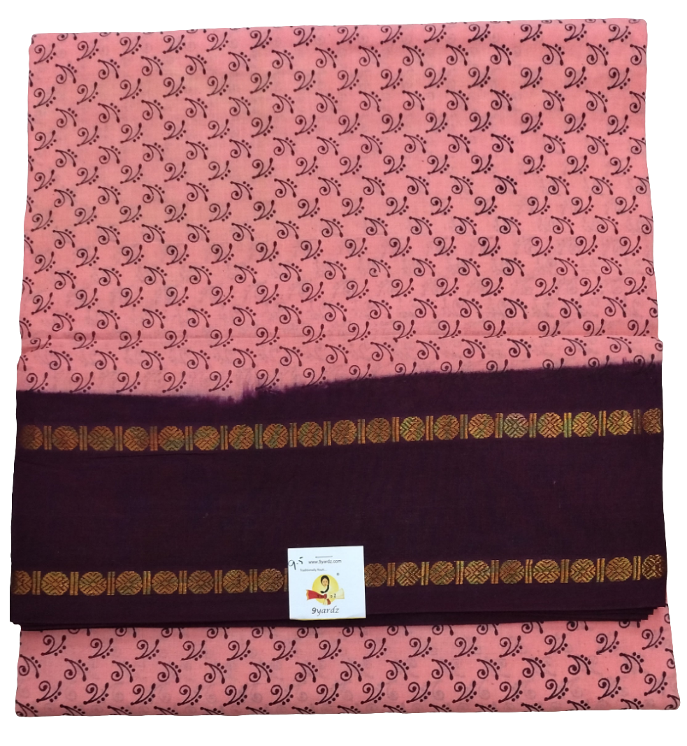 Sungudi cotton 9.5 yards madisar