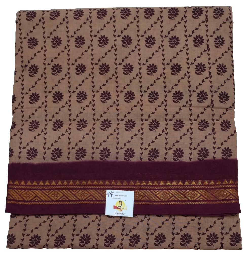 Sungudi cotton 9.5 yards madisar